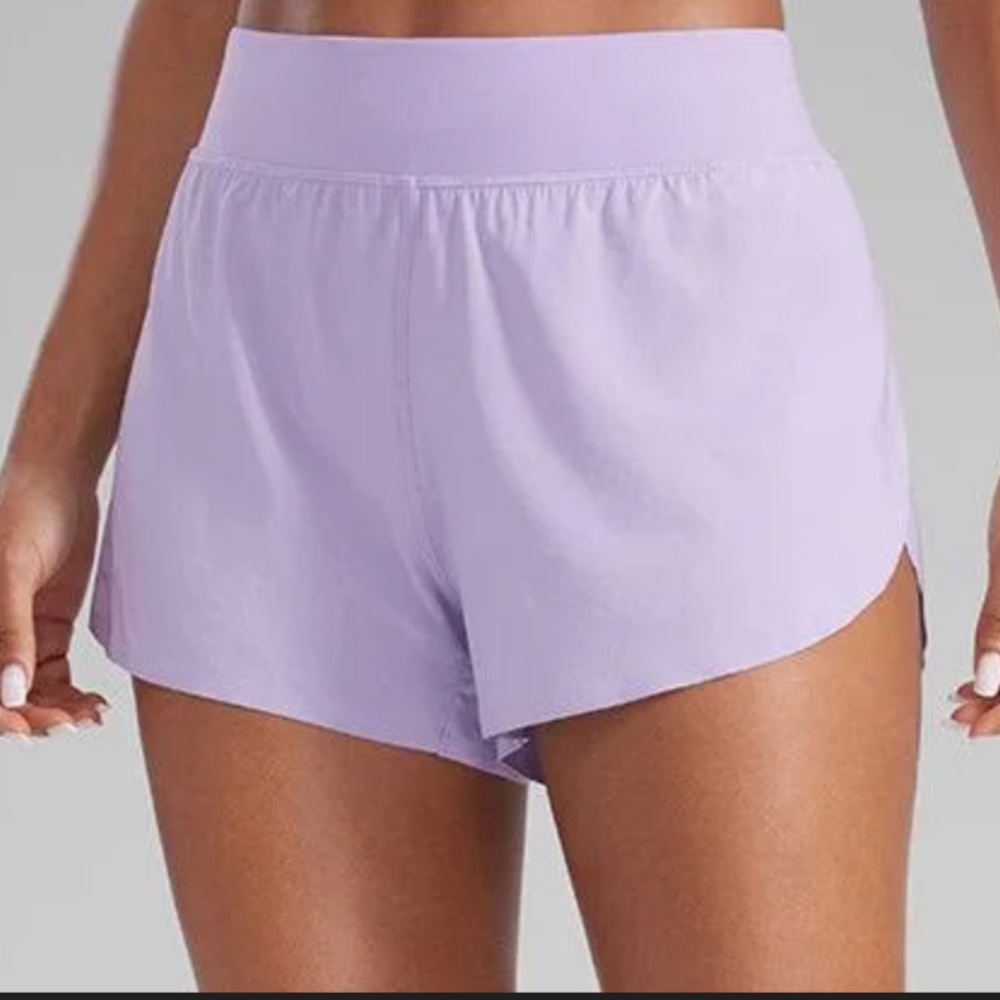 CRZ YOGA High Waisted Dolphin Shorts High Split